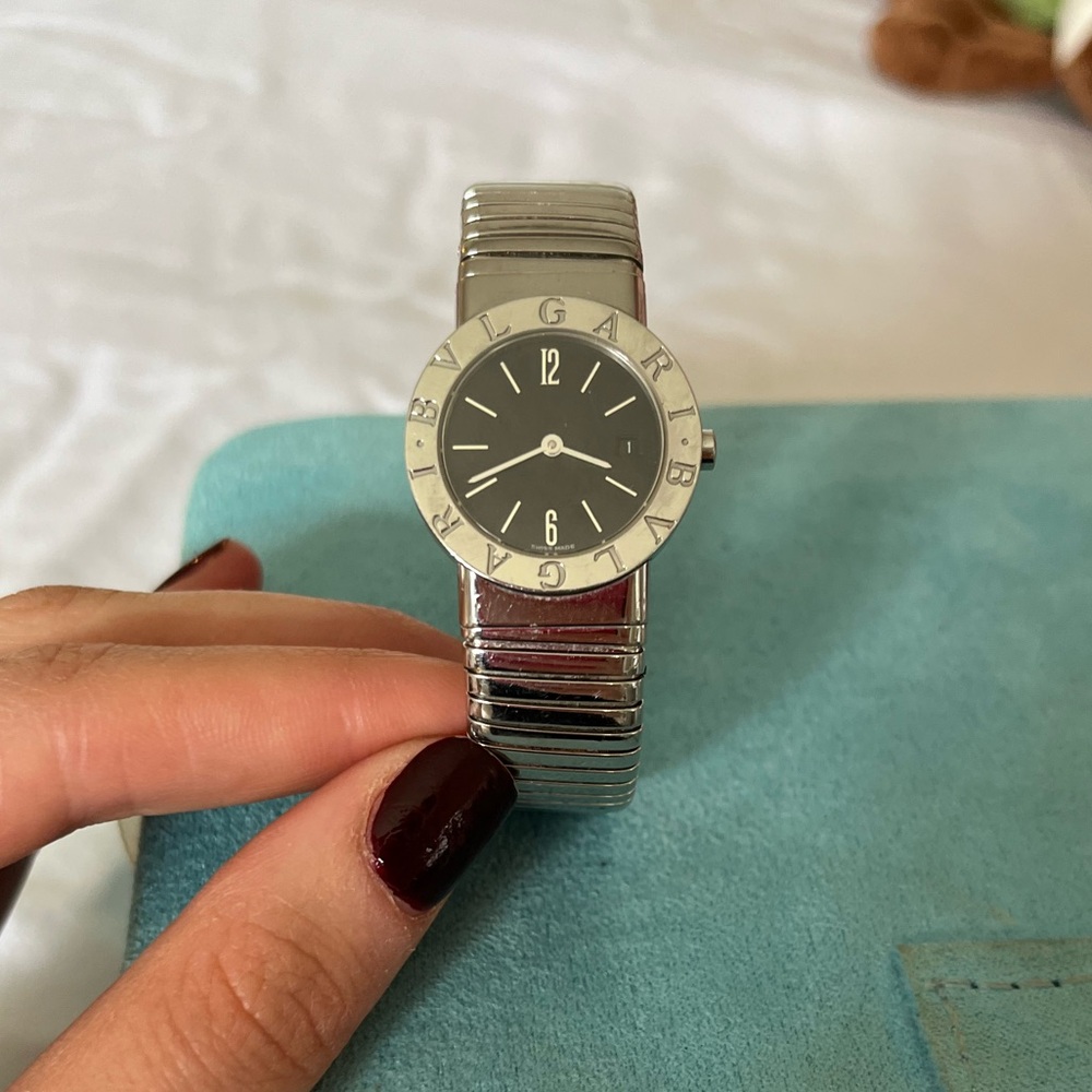 Bvlgari Silver Watch